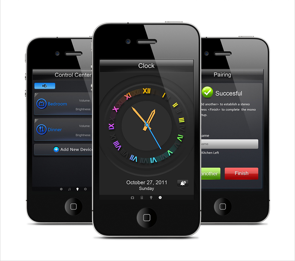 AudioBulb家庭智能控制軟件界面設(shè)計(jì)